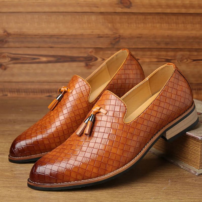 Mocassim Masculino de Couro Oxford Celesto RZ307