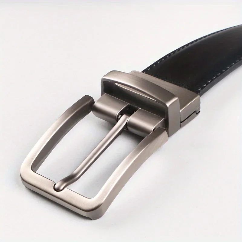 Cinto Social Masculino de Couro Dupla Face | Celesto