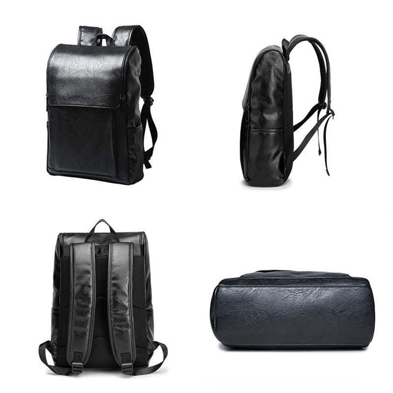 Mochila Executiva em Couro Celesto Ventus