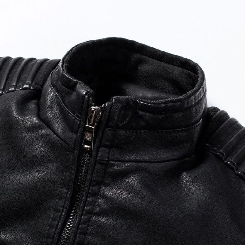 Jaqueta de Couro Masculina Celesto Belgium
