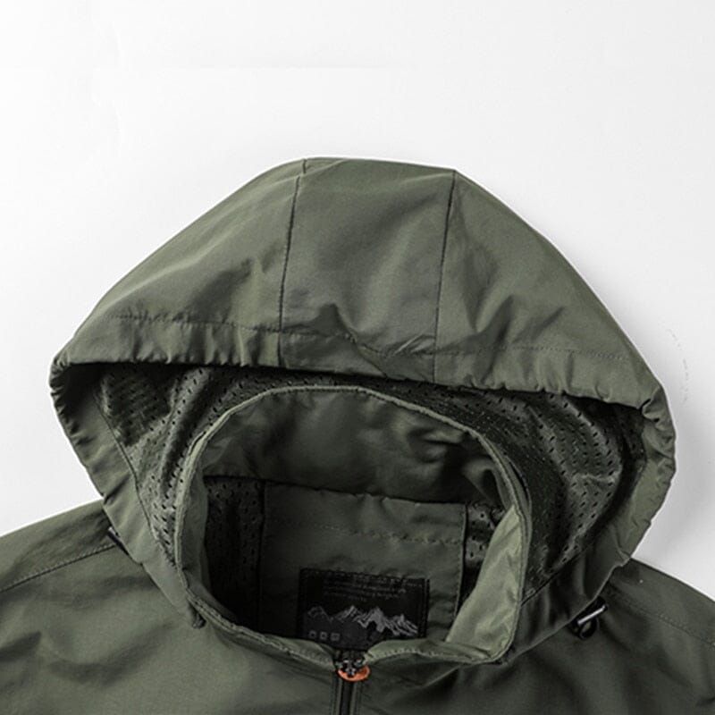 Jaqueta Masculina Impermeável Outdoor Celesto