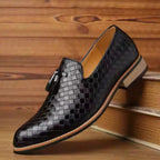 Mocassim Masculino de Couro Oxford Celesto RZ307