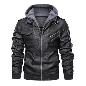 Jaqueta de Couro Masculina Celesto Bronx