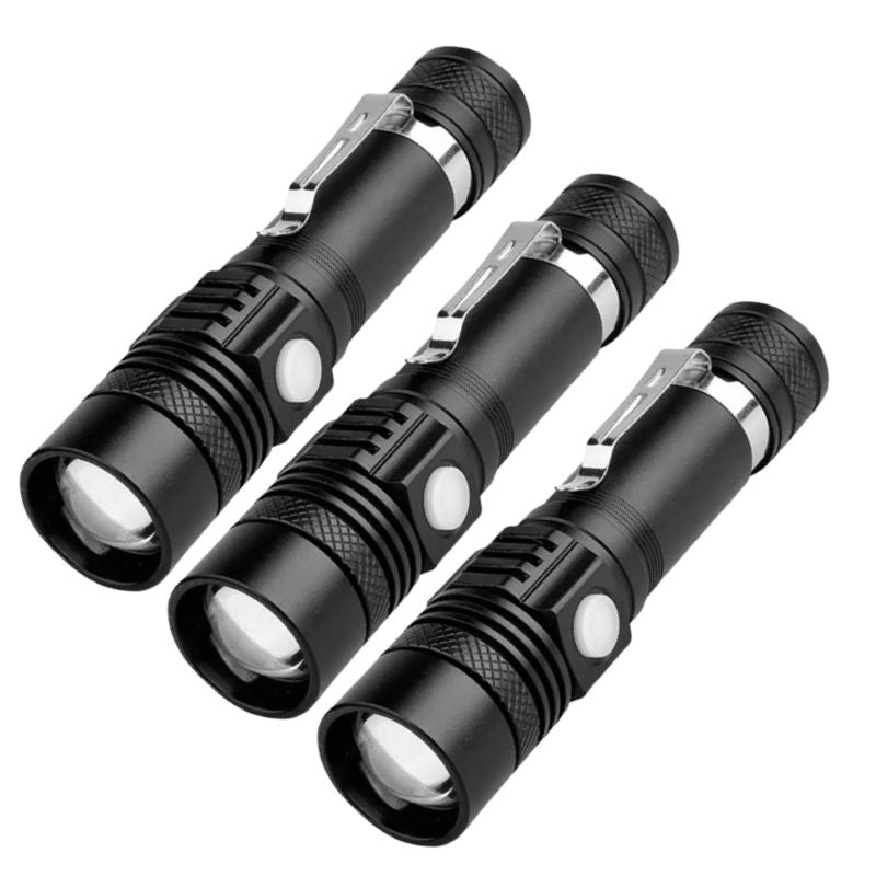 Super Lanterna Tática Zoom - Ultra Potente