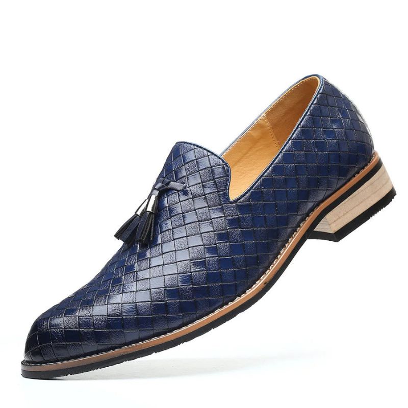 Mocassim Masculino de Couro Oxford Celesto RZ307