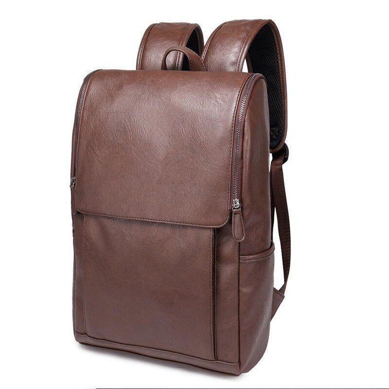 Mochila Executiva em Couro Celesto Ventus