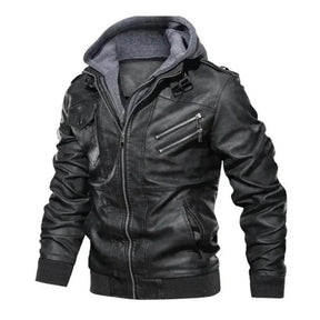 Jaqueta de Couro Masculina Celesto Bronx