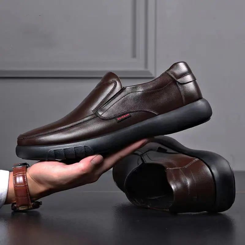 Mocassim Masculino de Couro Celesto RZ303
