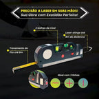 Ferramenta de Medição 4 em 1 - Nível Laser