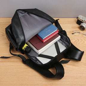 Mochila Executiva em Couro Celesto Gear