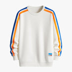 Moletom Masculino Listrado Celesto