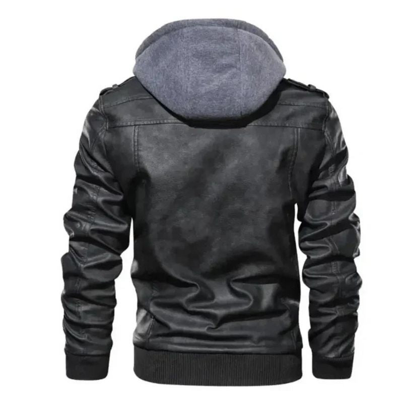 Jaqueta de Couro Masculina Celesto Bronx