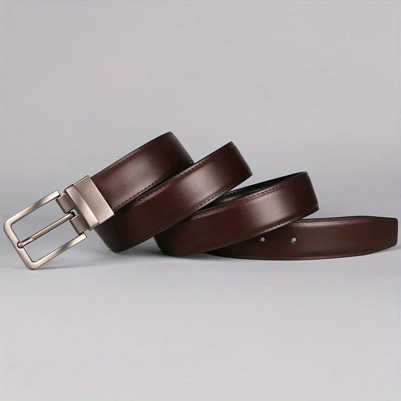 Cinto Social Masculino de Couro Dupla Face | Celesto