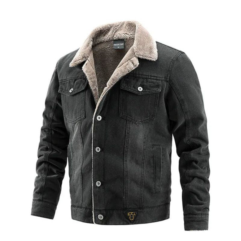 Jaqueta Jeans Masculina Celesto Forrada