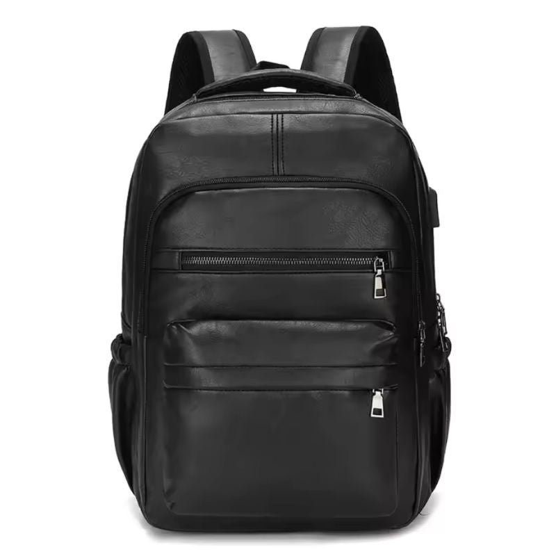 Mochila Masculina de Couro Celesto Apex