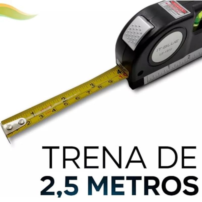 Ferramenta de Medição 4 em 1 - Nível Laser