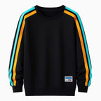 Moletom Masculino Listrado Celesto