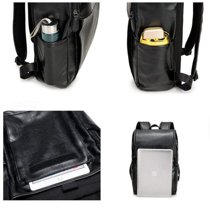 Mochila Executiva em Couro Celesto Ventus