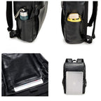 Mochila Executiva em Couro Celesto Ventus