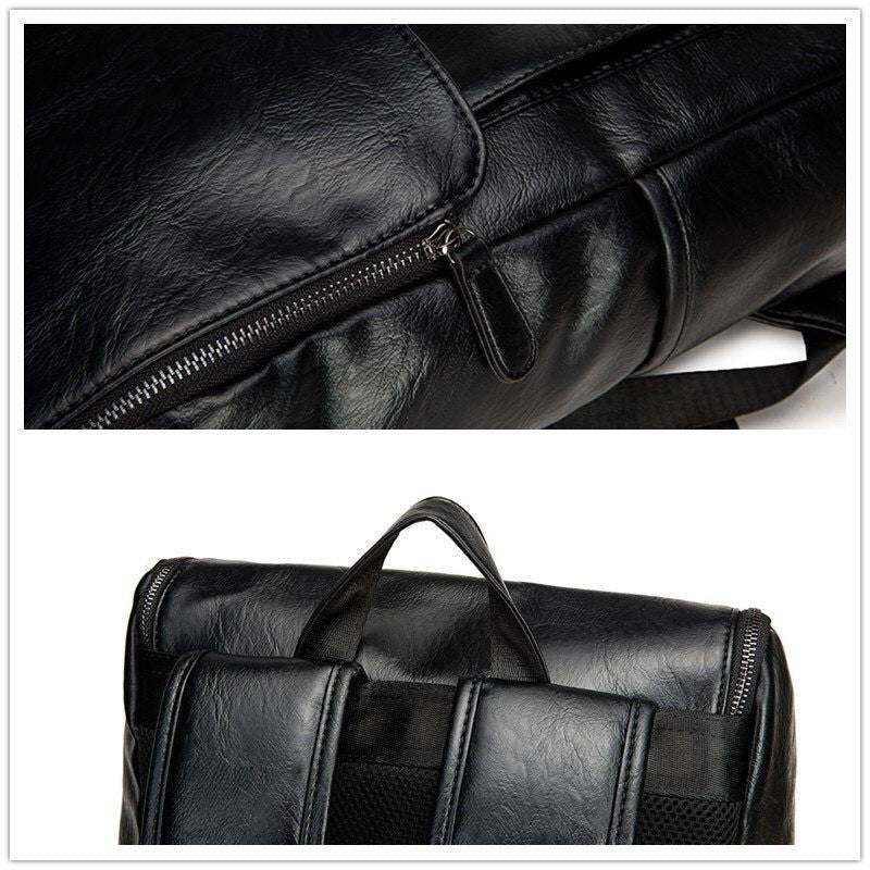 Mochila Executiva em Couro Celesto Ventus