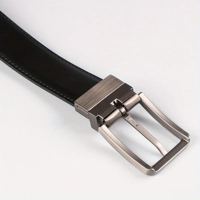 Cinto Social Masculino de Couro Dupla Face | Celesto