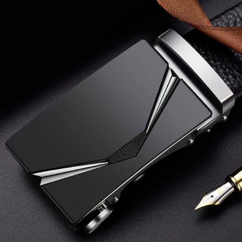 Cinto Masculino de Couro Basic Style