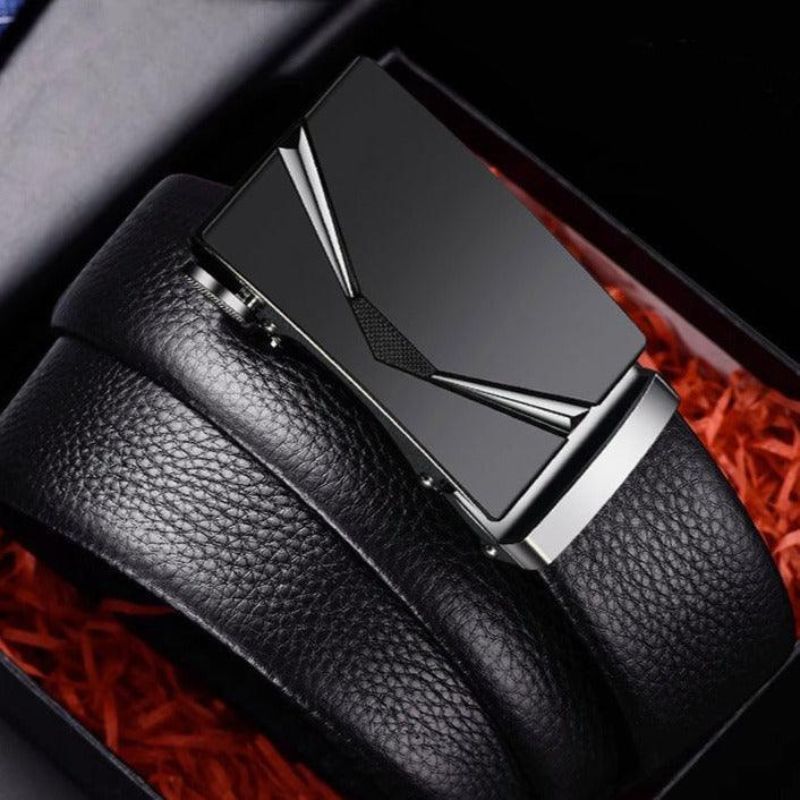 Cinto Masculino de Couro Basic Style