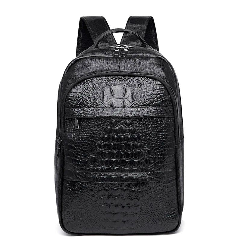 Mochila Executiva em Couro Celesto Rustic