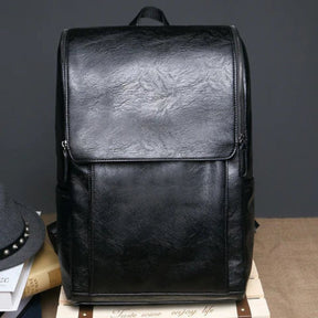 Mochila Executiva em Couro Celesto Ventus