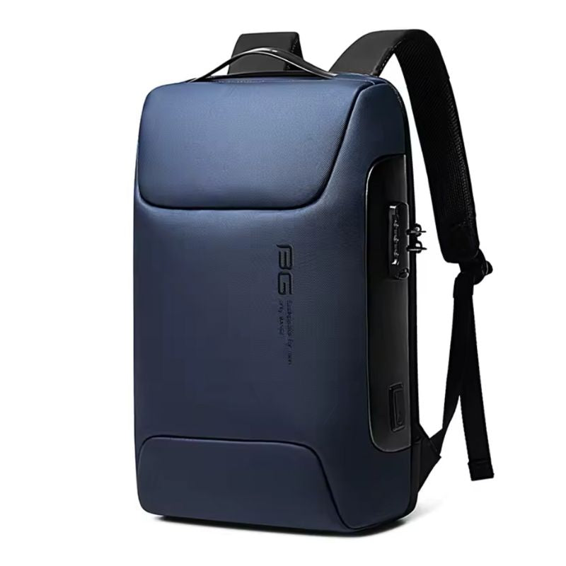Mochila Executiva Anti Furto Bange Celesto