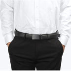 Cinto Masculino de Couro Celesto Class RZ471