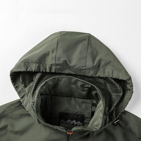 Jaqueta Masculina Impermeável Outdoor Celesto