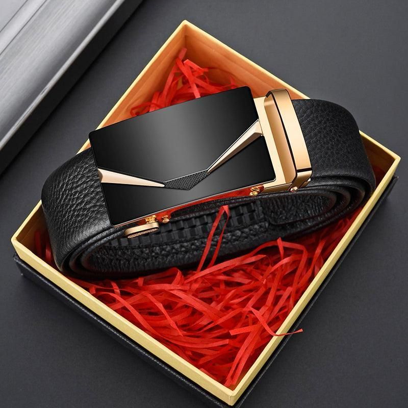 Cinto Masculino de Couro Basic Style