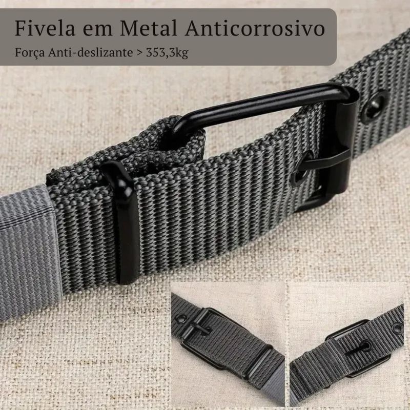 Cinto Masculino de Nylon Celesto Style
