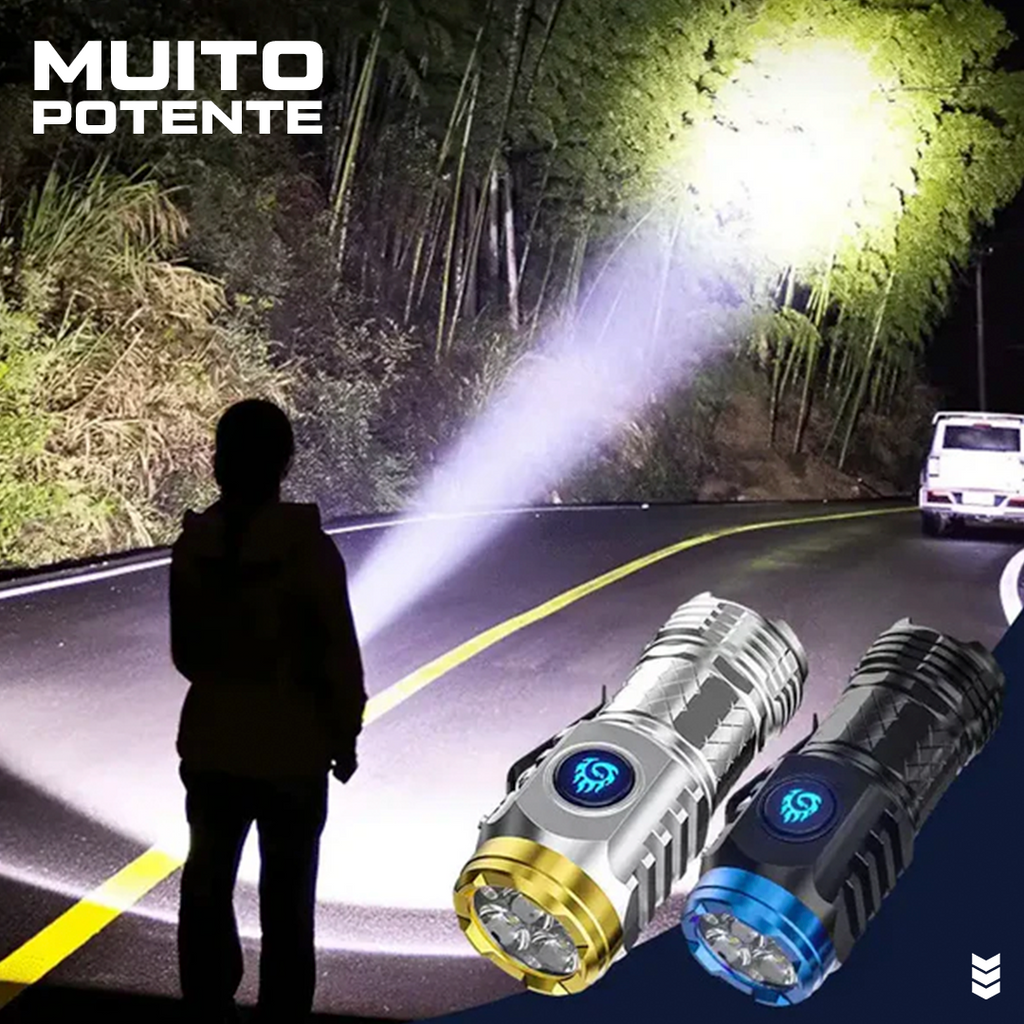 Lanterna Tática Portátil - Power Flash