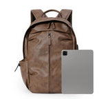 Mochila Executiva em Couro Celesto Stock