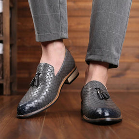 Mocassim Masculino de Couro Oxford Celesto RZ307