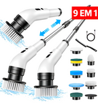 Escova Elétrica 9 em 1 Para Limpeza Profunda - Max Clean