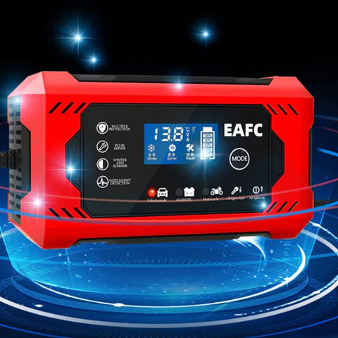 Carregador de Bateria Automotivo Inteligente - ChargeMax