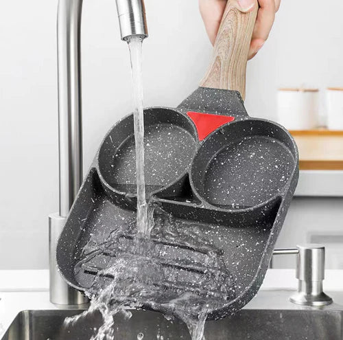 Frigideira Antiaderente Gold Chef 3 em 1