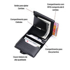 Carteira Verona de Couro Anti Furto RFID