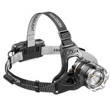 Lanterna de Cabeça Zoom Ultra Potente - Sensor de Movimento