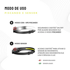 Lanterna de Cabeça Led Recarregável Impermeável - Compre 1 Leve 2