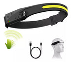 Lanterna de Cabeça Led Recarregável Impermeável - Compre 1 Leve 2