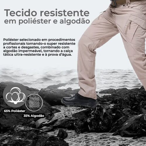 Calça Tática Ultra Resistente Impermeável - Pro Adventure