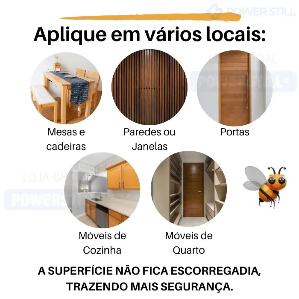 Cera de Abelha Restaura Móveis De Madeira - Beewax