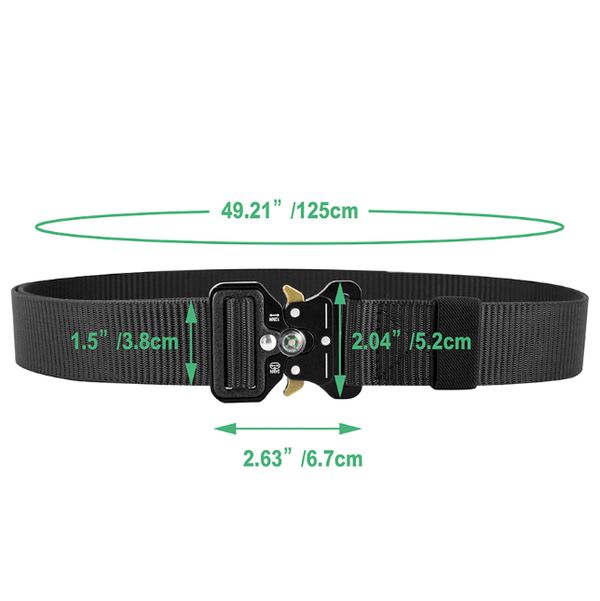 Cinto Tático Militar Falcon - Pague 1 Leve 2