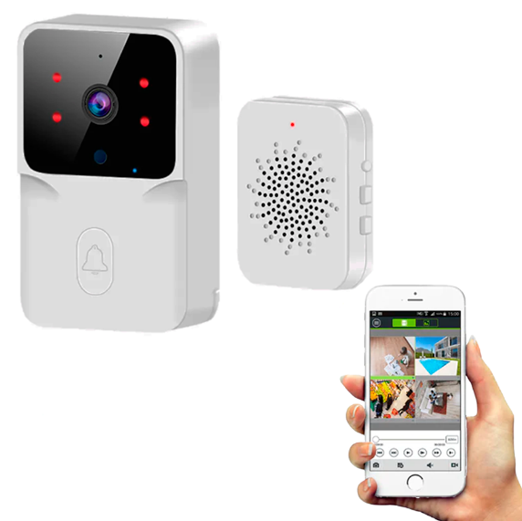 Campainha Sem Fio Nano Vision - Alta Segurança