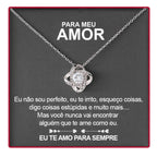 Colar de Prata 925 - Amor Eterno