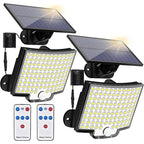 Lâmpada Solar 106 Leds - Sensor de movimento incluso